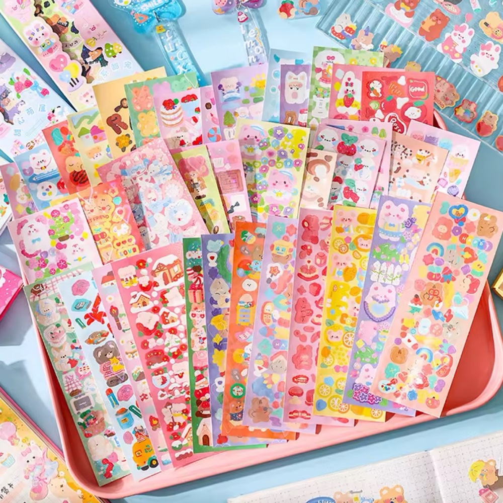 😋20 Sheets! Kawaii Sticker Pack😋